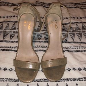 Gold Heels From DSW